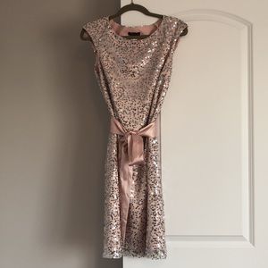 NWOT VENUS pink sequin dress - US M